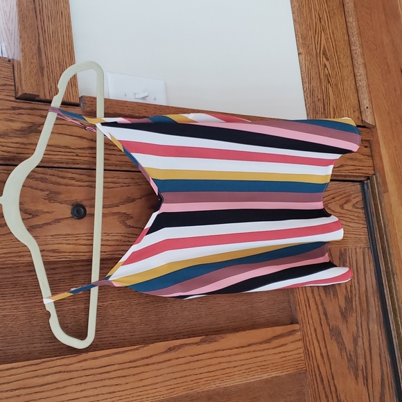New! Allison Joy for Evereve striped cami tank multicolored - Picture 2 of 10